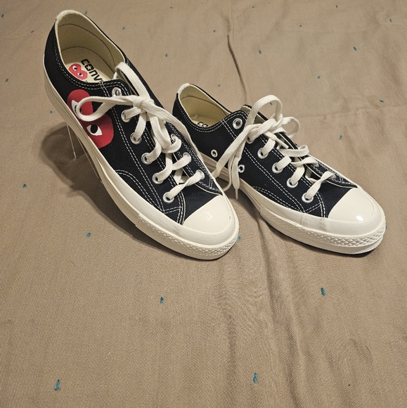 Converse Comme des Garcons Sz Men's 7 Women's 9 - Picture 5 of 14